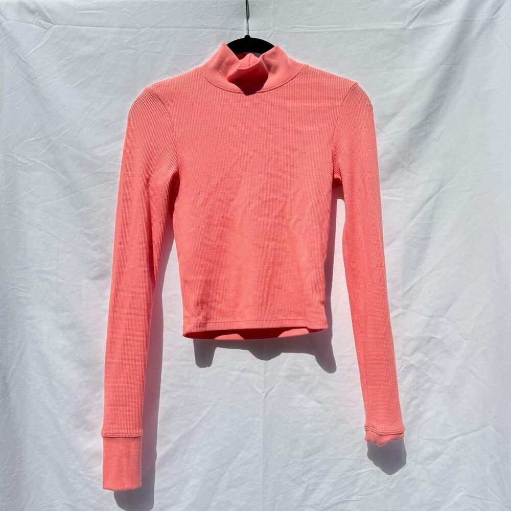 American-eagle Women's Pink and Orange Jumper